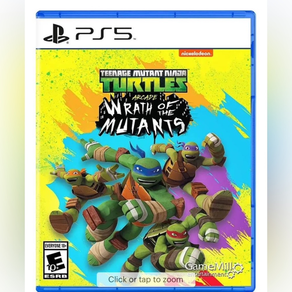 Teenage Mutant Ninja Turtles: Wrath of the Mutants - PS5 Game